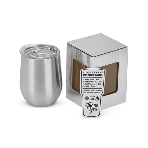 12oz Wine Stainless Steel Tumbler
