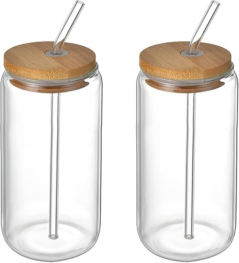 Drinking Glasses with Bamboo